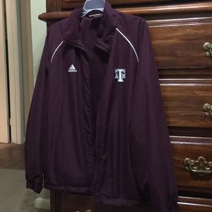 Texas A&M x Adidas jacket